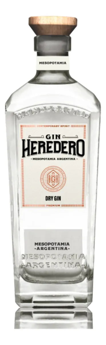 Gin Heredero London Dry Argentino 750 Ml