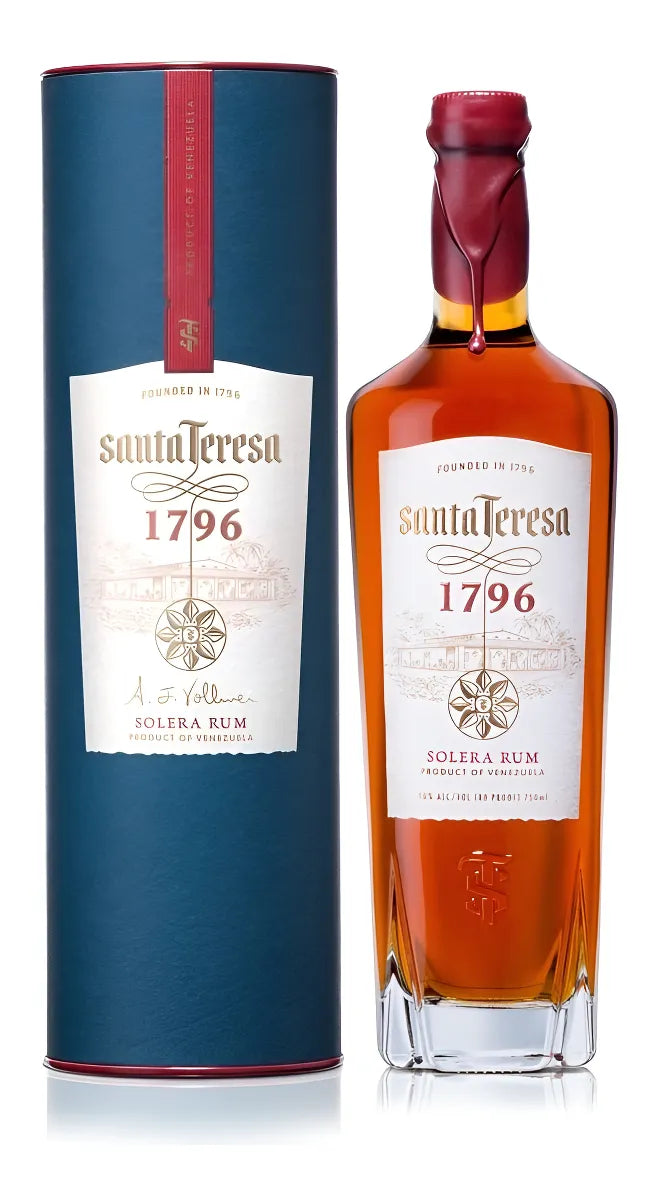 Ron Santa Teresa 1796 Antiguo De Solera 750ml Con Estuche